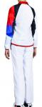 W01361G-WW141 Костюм парадный спортивный женский (белый)