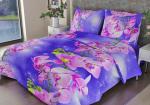 Комплект постельного белья 1,5-спальный бязь 3D / Орхидея