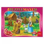 Пазл MAXI 20 элементов, А5, Аленушка и братец Иванушка, 165*230мм, 20ПЗ5_10715(U113806)