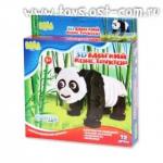 Bebelot 3D мягкий конструктор "Панда" (72 дет.)