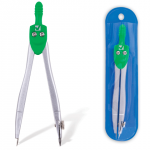 Циркуль BRAUBERG "Klasse", 115мм, чехол, классный, 210312