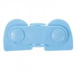 Блокиратор для дверей шкафов, цвет голубой