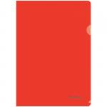 Папка-уголок Berlingo А4 180 мкм, прозрачная красная, AGp_04103