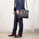 Деловая сумка Lakestone Albert Brown