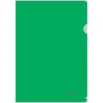 Папка-уголок Berlingo А4 180 мкм, прозрачная зеленая, AGp_04104