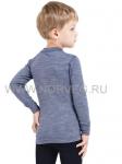 Футболка  детская с длинным рукавом unisex серия Soft - "нежная кожа", однослойное термобелье - 100% шерсть мериносов