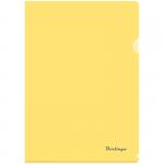 Папка-уголок Berlingo А4 180 мкм, прозрачная желтая, AGp_04105