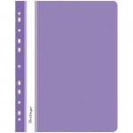 Папка-скоросшиватель Berlingo пластик. перф. А4, 180мкм, фиолетовая