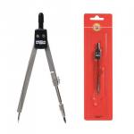 Циркуль KOH-I-NOOR 122мм, металлический, цвет ассорти, в блистере, 04506B0100BLRU