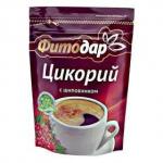 РУССКИЙ ЦИКОРИЙ. Цикорий растворимый с шиповником 100 г ZIP (пакет)