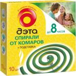 ДЭТА Спирали от комаров и лет.насекомых 10 шт.