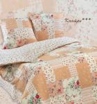Комплект постельного белья 1,5-спальный поплин / Кантри