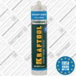 Клей монтажный KRAFTOOL KraftNails Premium KN-915, водостойкий с антисептиком, для ванн и душевых, 310мл