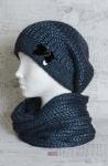 Берет женский "Зигзаг" 2-х слойный