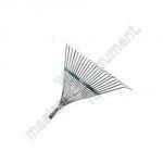 Грабли веерные RACO усиленные, 24 плоских зубца, эпоксидное покр., 600мм