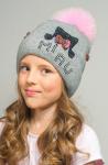 Шапка детская "Мяу" двухслойная