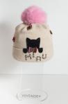 Шапка детская "Мяу" двухслойная