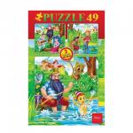 Пазл в наборе 49 элементов, А5, 3 в 1, Буратино, 190*190мм, 49ПЗ5_11603(U125274)