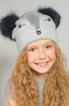Шапка детская "Белочка" двухслойная