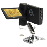 Микроскоп цифровой LEVENHUK DTX 500 Mobi,20-500 крат,3"ЖК-мон.,камера 5 Мп,microSD,портативный,61023