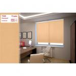 7506. Рулонная штора Плайн бежевый