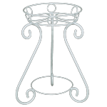 Подставка для цветов "Лотос Малый"