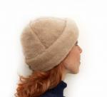 Шапка ALTRO шер.с отворотом верблюжья шерсть серебро