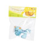 Mioshi Игрушка погремушка "Милый зверёк" (12 см, в ассорт.)
