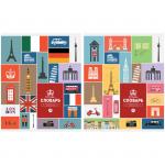 Тетрадь-словарик 48 л. А5 для записи иностранных слов "Страны", Тз48_7890