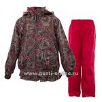 Комплект ветровка, толстовка флис, брюки