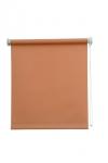 7510. Рулонная штора Плайн оранжевый