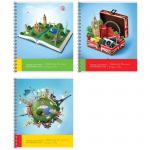 Тетрадь-словарик 48 л. А5 для записи иностранных слов на гребне "Путешествия", Тз48гр_7892