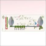 Слайд-крючки 6 шт "Листок"