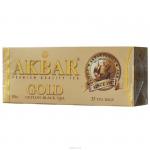 AKBAR Gold черный чай, 25 пак.