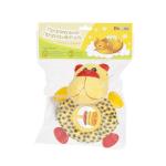 Mioshi Игрушка погремушка-прорезыватель "Мурзик" (15 см)