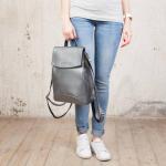 Женский рюкзак Lakestone Ashley Silver Grey