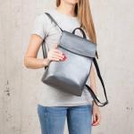 Женский рюкзак Lakestone Ashley Silver Grey