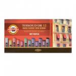 Пастель мягкая художественная KOH-I-NOOR "Toison D'or", 12 цв., круглое сечение, 8512012005KS