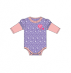 Боди дет."Карамель" сиреневый