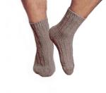 Носки вязаные муж арт.7410010 шерсть альпаки АЛЬПАКА