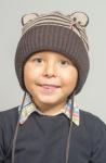 Шапка детская "МиХа милый" двухслойная