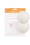 Набор спонжей для умывания лица Konjac Sponge Therapist Duo Pack