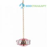 Игрушка д/попугая Колокольчик на цепочке, латунь