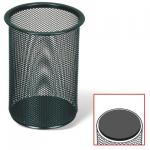 Подставка-органайзер BRAUBERG Germanium, металлическая, кругл. основан, 158х120 мм, черная, 231966