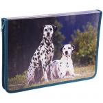 Папка для труда 1 отделение, А4, ArtSpace Домашние питомцы, картон, молния вокруг, откид. планка, ПТ-Р8_10887