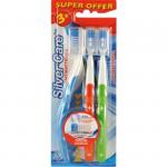 Зубная щетка Silver Care Дельфин Средняя № 3 Жесткая