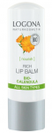 Интенсивный бальзам для губ с календулой. Logona, 4,5 г