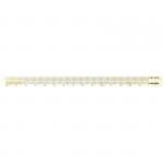 Линейка Milan, пластиковая, 15 см., трехгранная, 351165