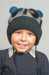 Шапка детская "Верный друг" двухслойная