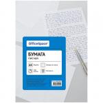 Бумага писчая OfficeSpace, А4, 100 л., 55г/м2, клетка, 100кл/к30 Р